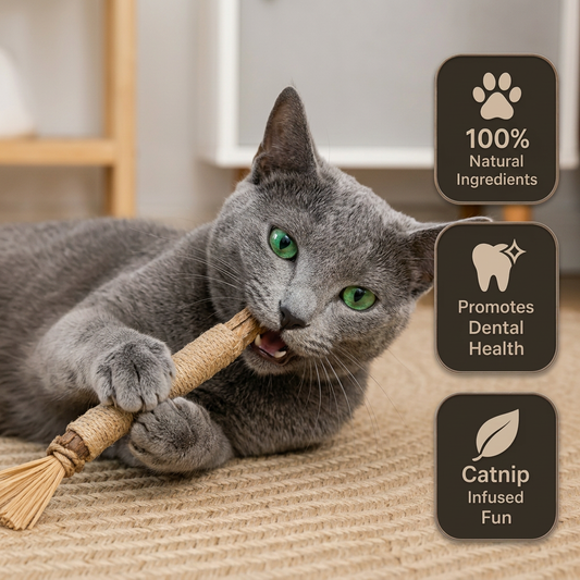 TryPurr Natural Silvervine Dental Sticks