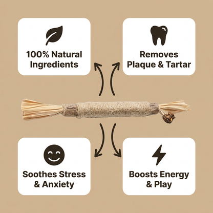 TryPurr Natural Silvervine Dental Sticks